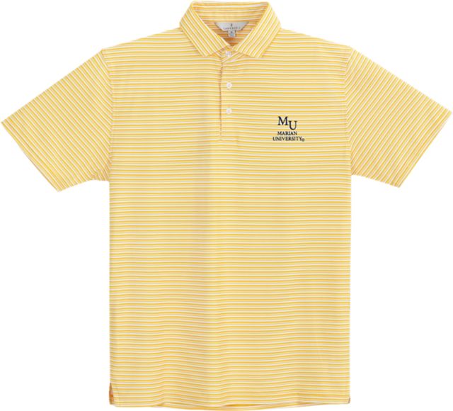 Marian University Performance Stripe Polo