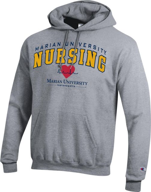 Marian University College of Nursing Pullover Hooded Sweatshirt