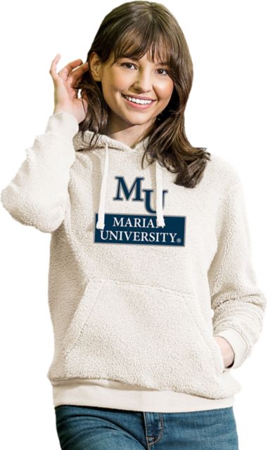 Marian University Women's Sherpa Hooded Sweatshirt
