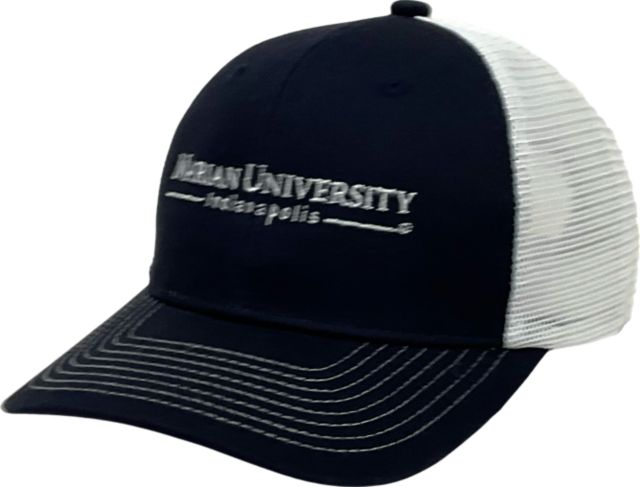 Marian University Structured Mesh Snapback Cap