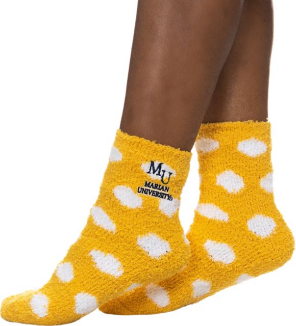 Marian University Women's Plush Socks