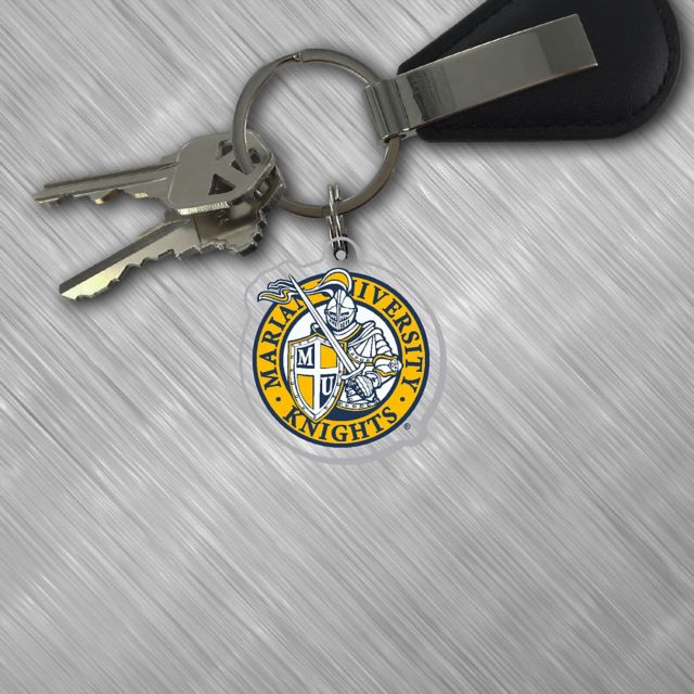 Marian University Knights Keychain