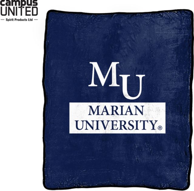 Marian University Silk Touch Throw Blanket