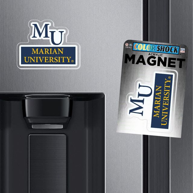 Marian University 7'' Acrylic Magnet