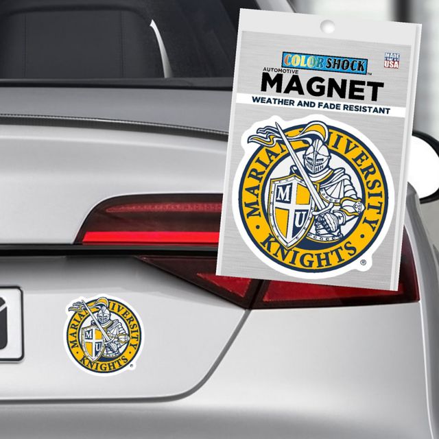 Marian University Knights 4'' x 4'' Magnet