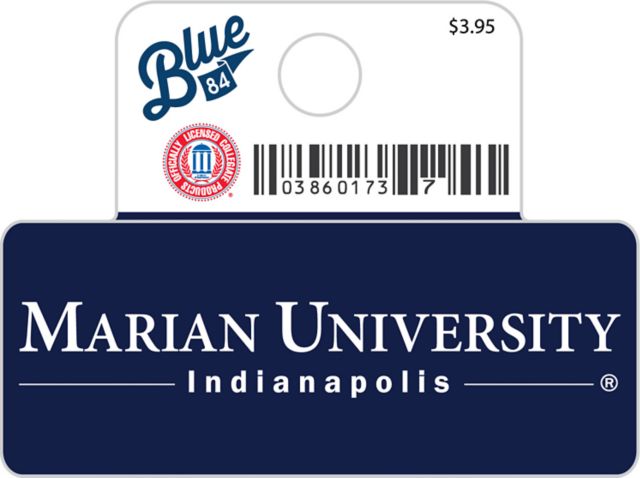 Marian University Mini Sticker