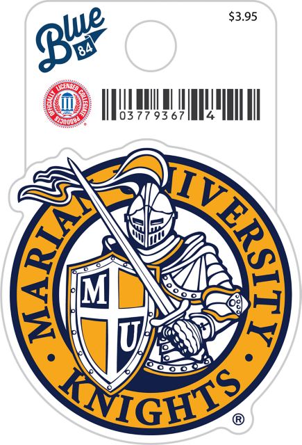 Marian University Knights Mini Sticker
