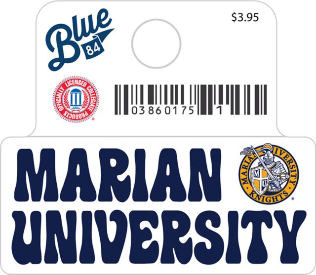 Marian University Mini Sticker