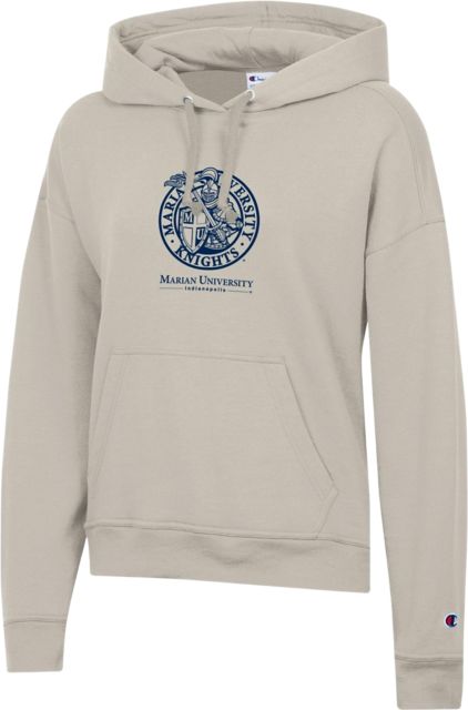 Marian University Knights Women's Powerblend Hooded Sweatshirt