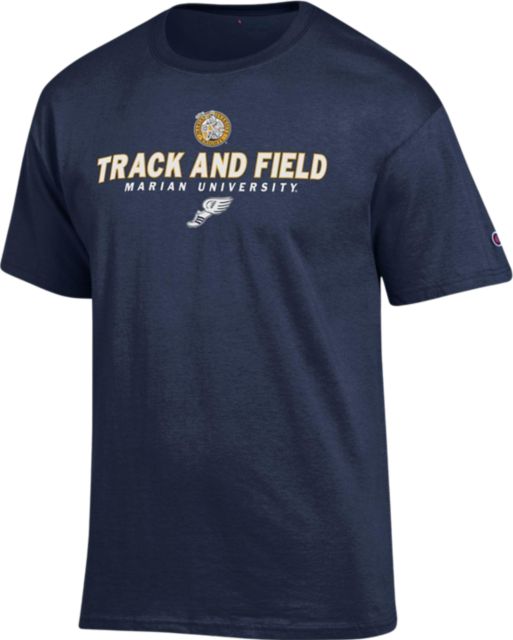 Marian University Knights Track & Field Short Sleeve T-Shirt