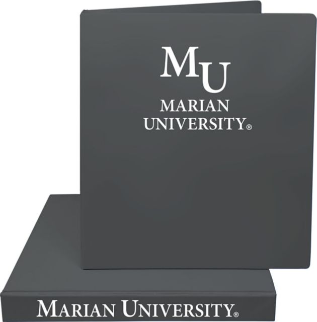 Marian University 1'' Vinyl Binder