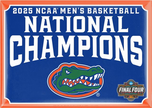 University of Florida Men's Basketball 2025 National Champions 2.5 x 3.5 Magnet