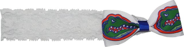 University of Florida Infant Lace Headband with Bow