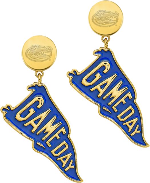 University of Florida Flags Earrings