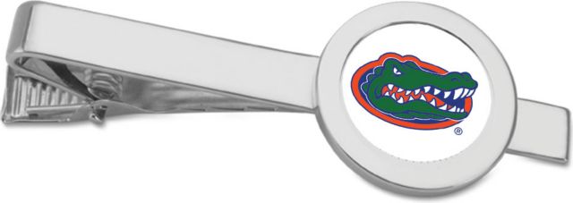 CSI Silver Tie Bar With Colored Medallian - ONLINE ONLY