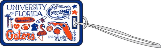 University of Florida Julia Gash Luggage Tag