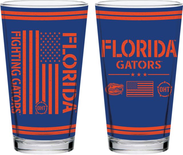 University of Florida Operation Hat Trick 16 oz. Pint Glass