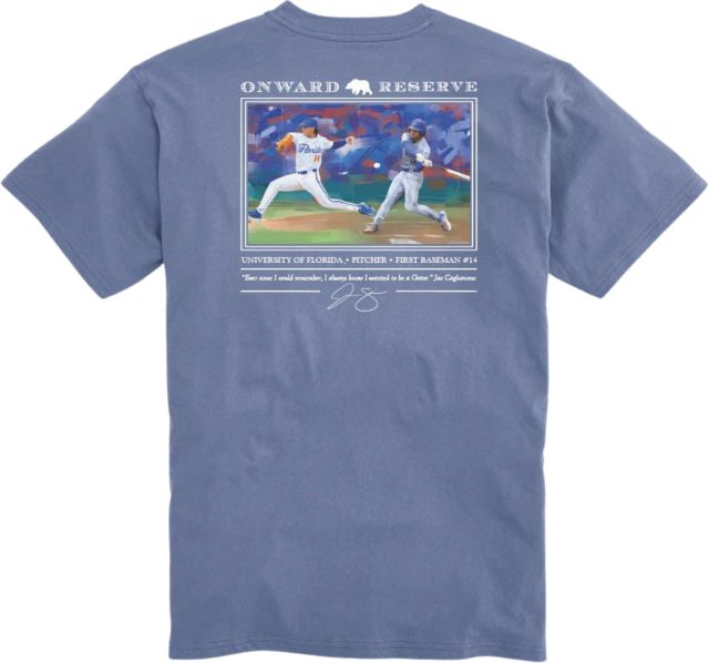 University of Florida Gators Baseball Jac Caglianone Short Sleeve T-Shirt