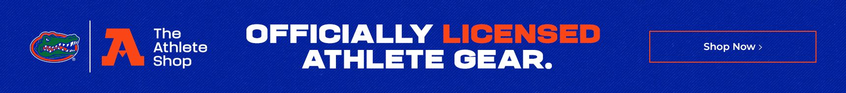 The athlete shop. Offiically licensed athlete gear