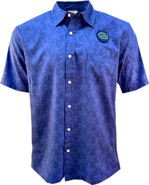 University of Florida Palm Tree Button Down Shirt
