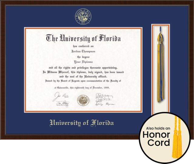 Church Hill Classics Tassel Diploma Frame. Bachelors, Masters, PhD - ONLINE ONLY