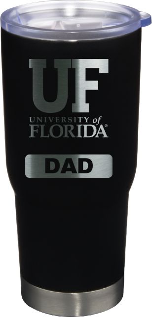 22 oz Matte Black Stainless Steel Tumbler Dad