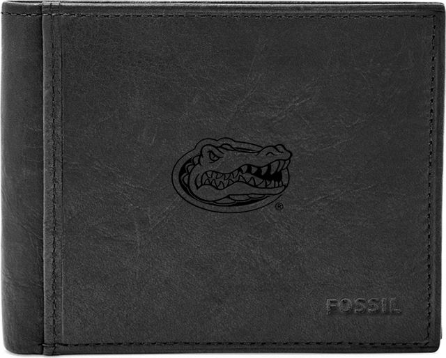 Fossil Leather Ingram RFID Bifold With Flip ID  - ONLINE ONLY