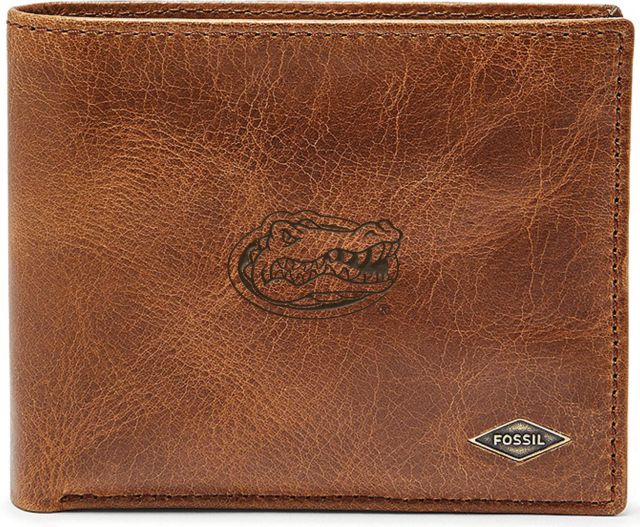 Fossil Leather Ryan RFID Passcase - Dark Brown - ONLINE ONLY