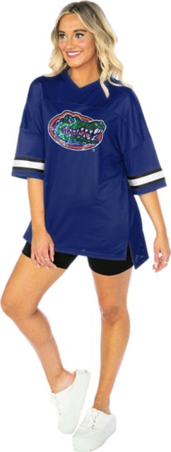 Gators, Florida Gameday Couture Full Sequin Jersey Dress