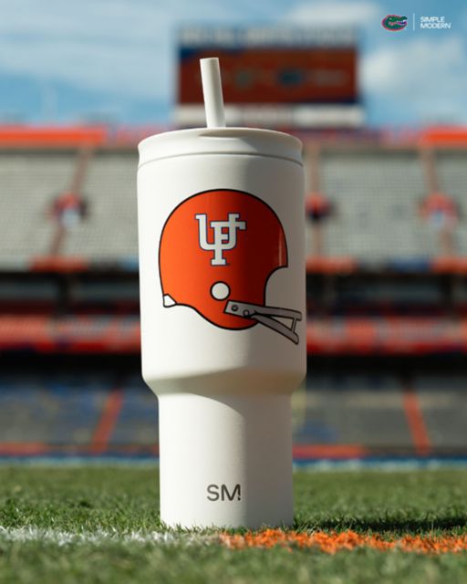University of Florida Gators Football Straw Tumbler