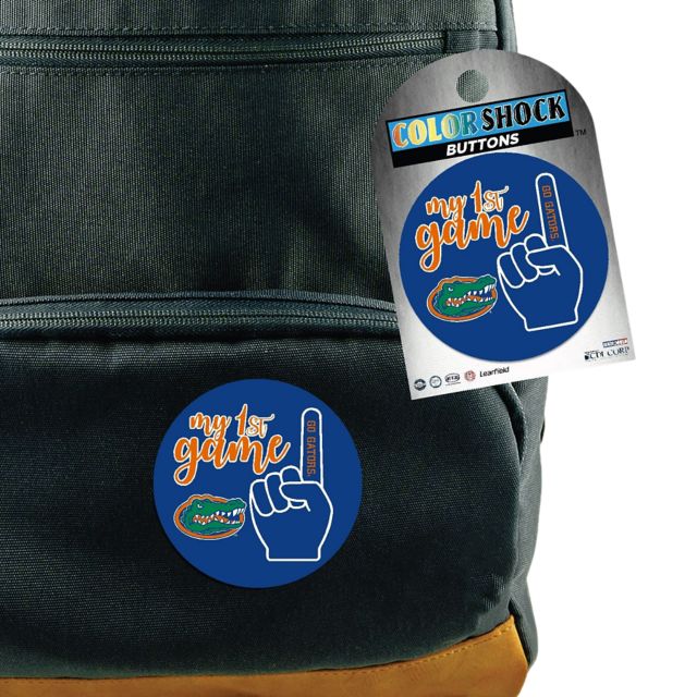 University of Florida Gators 3'' First Game Button