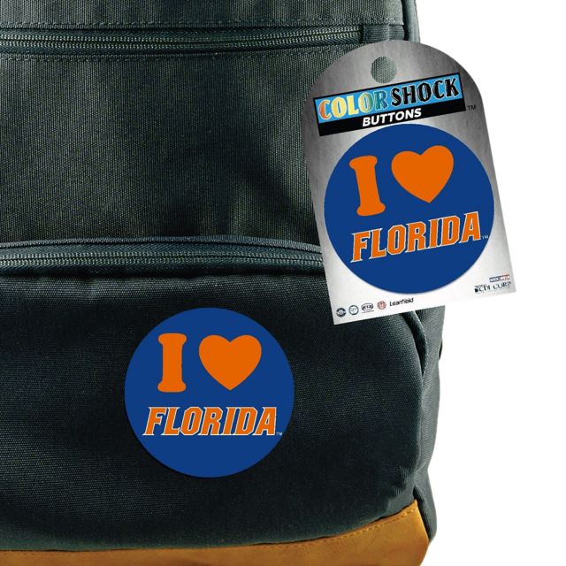 University of Florida 3'' Heart Button