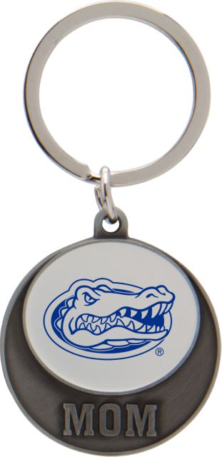 University of Florida Mom Pewter Keychain