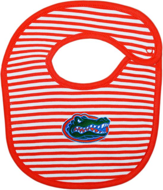 University of Florida Infant Striped Bib