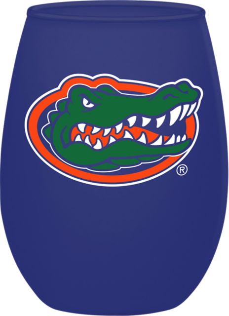 University of Florida Wine Glass