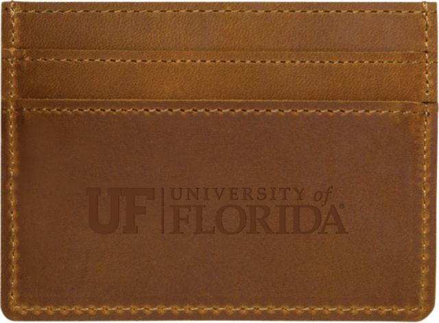 University of Florida Leather Card Holder