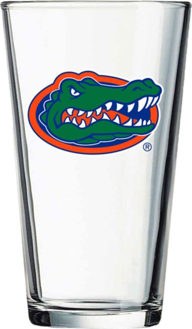 University of Florida Gators 16 oz. Glass