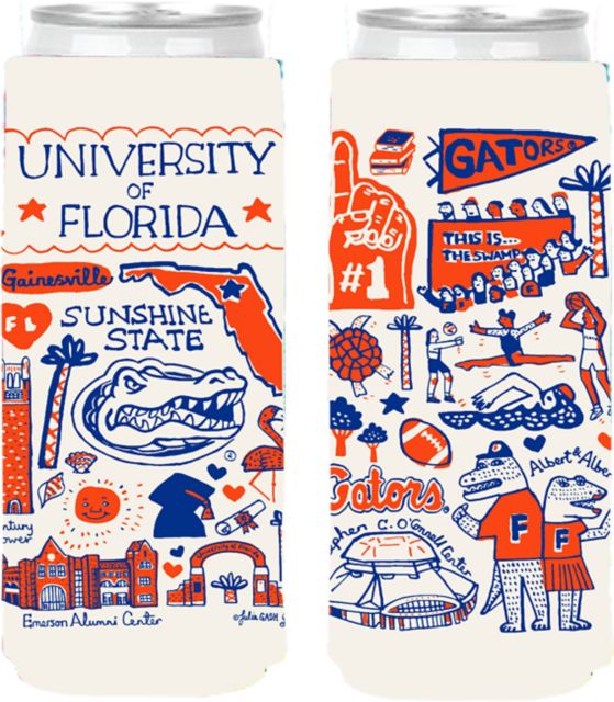 University of Florida Slim Can Coozie