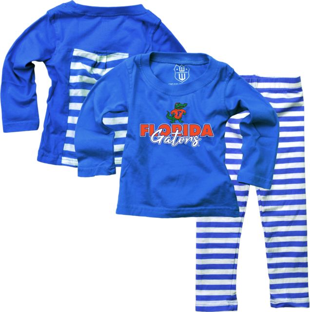 University of Florida Gators Infant Girls Stripe Set