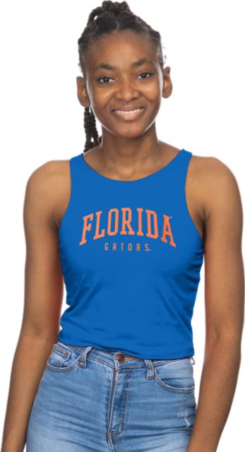 University of Florida Women's Gators Cropped Tank Top