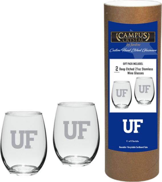 University of Florida 21 oz. Wine Glass