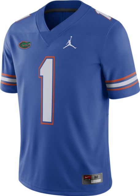 Nike Men's Florida Gators Blue Full Button Replica Baseball Jersey