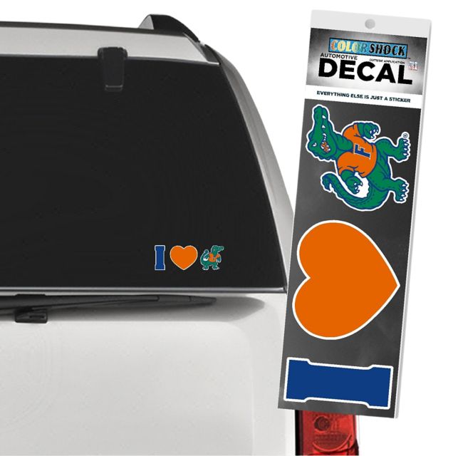 University of Florida Gators I Heart' Decal