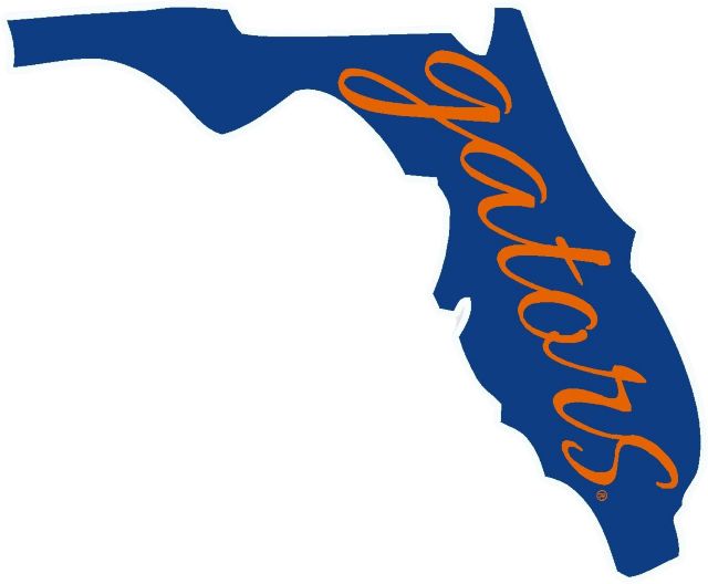 University of Florida Gators State Decal