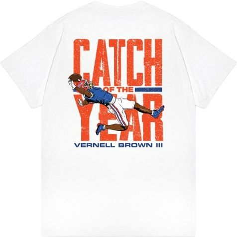 Florida Football Short Sleeve T-Shirt VERNELL BROWN III CATCH OF YEAR