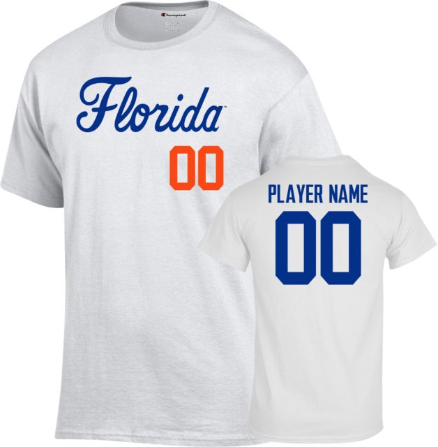 Florida Baseball Player Name Short Sleeve T-Shirt - ONLINE ONLY