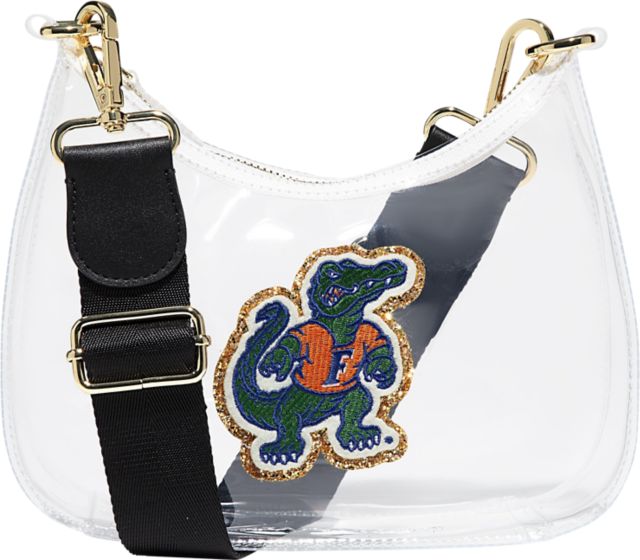 University of Florida Clear Crossbody Bag with University of Florida Patch