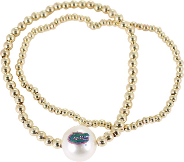 University of Florida Pearl Stretch Bracelet