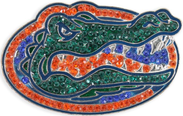 University of Florida Crystal Logo Pin