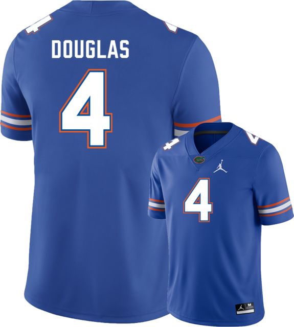 Men's Nike White/Royal Florida Gators Pinstripe Replica Full-Button Baseball  Jersey